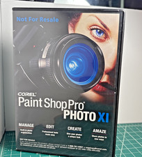 Corel PaintShop Photo Pro XI Software In Case 2006 Physical Media CDs picture