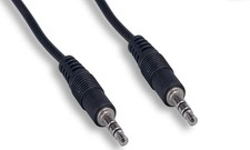 3FT STEREO Cable Black 3.5mm PLUG PLUG Male to Male picture