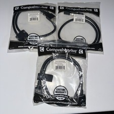 3x COMPREHENSIVE CABLE VGA15P-P-3HR VGA/QXGA HD15 M/M CABLE 3FT picture
