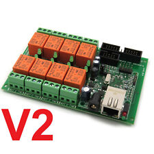 DAEnetIP2v2 Internet/Ethernet 8 Relay Channel Board - thermoregulator, Web, SNMP picture