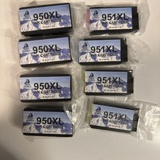 8pk 950XL 951XL Ink Cartridges for HP Officejet 4 Black 2 Yellow 1 Cyan 1 Mgnta picture