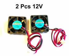 2X 12V DC Cooling Computer Case fans 30x30x10mm PC 3D Printer 3010 2Pin 30mm picture