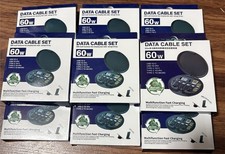 wholesale 10 pack 5 in 1 Multifunction Cable Case 60W Fast Charging Cable picture