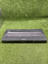 Logitech Craft Advanced Keyboard Y-R0064 Bluetooth Illuminating w/ Dongle  S6 picture