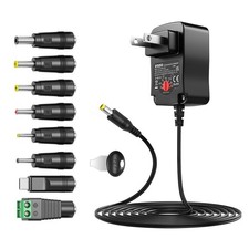 ZOZO Universal AC/DC Adapter 12W 3V 4.5V 5V 6V 7.5V 9V 12V Switching 12w  picture