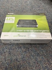 Sealed D-Link Gigabit 5 Port Desktop Switch DGS-2205 Wired Ethernet 10/100/1000 picture