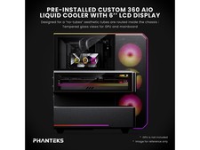 Phanteks EX5 MAX, ATX Multi-Chamber PC Case, 360 LCD AIO Included, ARGB LED picture