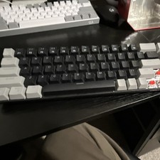 MageGee Mechanical Wired Keyboard  Plug Play Black/Gray missing keys works Alr picture