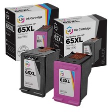 LD Replacement Replacements Fits for HP 65XL High Yield Black & Color Ink picture