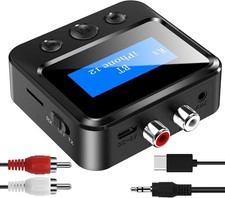 Transmisor y receptor Bluetooth para TV, adaptador de audio con RCA y AUX de 3.5 picture