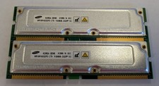 Samsung 1GB (2x512MB) MR16R162GDF0-CT0 RDRAM RIMM 1066-32P 184-Pin Memory picture