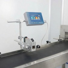 Online Inkjet Printer Single Head Without Belt Conveyor for Carton Bag Date QR picture