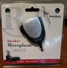 Vtg Radio Shack 2-way Speaker Microphone For Motorola 2 Way Radio's  NOS New picture