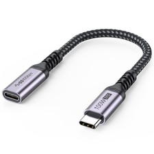 USB C Extension Cable 6 Inch Short, Full-Function Extender USB 3.2 Gen 2 Type C picture
