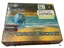 PNY Technologies Verto PCI Express GeForce 6600 GT 128mb DDR3 1 GHz NOS Sealed picture