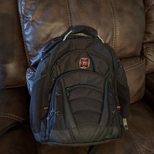 Wenger Synergy Swiss gear 16 “ Laptop Backpack Mens Multi Adjustable Strap e67 picture
