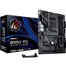 ASRock AMD B550 PG Riptide ATX Motherboard Dual Channel DDR4 4933 MHz AM4... picture
