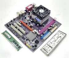 ECS GeForce6100SM-M V:1.0 HT2000 AM2 mATX AMD Athlon 64 X2 4600+ 2.40GHz 1GB I/O picture