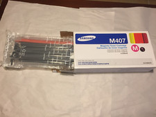 Genuine Samsung M407 / CLT-M407S Magenta Toner Cartridge picture