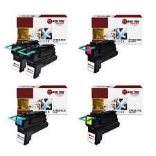 5Pk LTS X792X1KG X792X1CG X792X1MG X792X1YG HY Remanufactured for Lexmark X792 picture