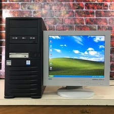 Custom Black ATX PC for Retro Gaming Celeron 2.80GHz 1.5GB RAM (Windows XP Pro) picture