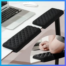L-Shaped Desk Elbow Pad for Desk, Memory Foam Elbow Support Padding with Non-Sli picture