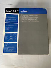 Vintage Claris AppleWorks For Apple II 91000 1987 picture