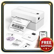 KNAON Bluetooth Thermal Shipping Label Printer 4x6 Portable Wireless picture