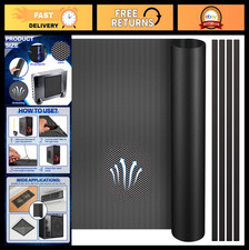 2 Pcs 1000x300mm DIY PC Dust Filter - High Airflow Mesh Cover with Magnetic Stri picture