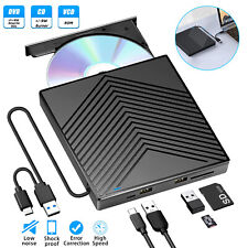 External CD DVD Drive Disc USB 3.0 Player Burner Writer Slim for Laptop PC Mac picture