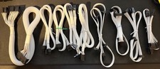 Genuine Corsair RM850 White OEM Type 4 Modular Cable Set - ATX CPU PCIe SATA picture