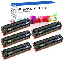 5 PACK CF410A 410A Toner for HP Color Laserjet Pro MFP M452nw M452dn M477fdn picture