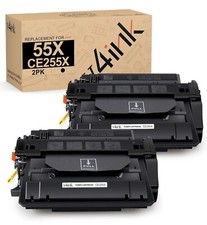 Brand New V4ink 55X CE255X Toner Compatible 2pk picture