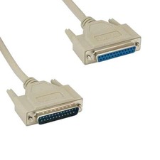 Lot 10 IEEE-1284 DB25 Parallel Printer Extension Cable Male/Female LPT Modem PC picture