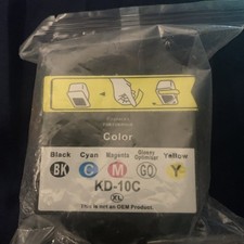 Genuine Kodak 10C Color Ink Cartridge 420 Pages New Old Stock Sealed Authentic picture