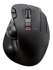 ELECOM M-XT3DRBK mouse trackball wireless 6 button black Japan picture