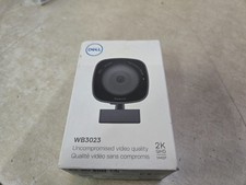 SEALED Dell 2K QHD 1440P HDR Webcam WB3023 Face Detection, Noise Reduction picture