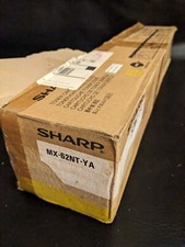 Genuine Sharp MX-62NT-YA MX62NTYA Yellow Toner Cartridge OEM Damaged Box picture
