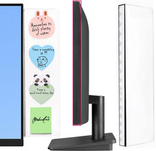 2 Pcs Large Computer Monitor Memo Board for No Edge Monitors,13.6 X 3.6 Inch Mon picture