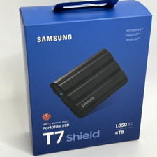 Samsung T7 Shield 4TB Portable SSD 1050MB/s MU-PE4T0S *NEW SEALED* picture