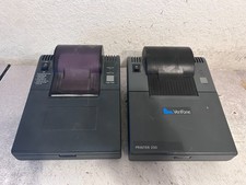 Lot of 2 Verifone Printers Model 250 No AC Adapter Untested Quick Ship picture