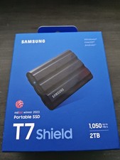 Samsung T7 Shield USB 3.2 Gen 2 2TB Rugged SSD IP65 Water-Resist MU-PE2T0S BLK picture
