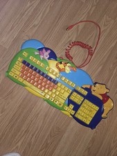 vintage Disney Winnie The Pooh Tigger Piglet Learning Microsoft Keyboard picture