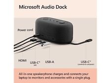(NEW) Microsoft Audio Dock - Teams Certified, USB-C Dock, HDMI 2.0, USB-A, USB-C picture