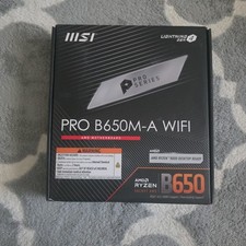 MSI PRO B650M-A WiFi AM5 MicroATX AMD Gaming Motherboard picture