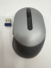 Dell-Multi-Device Wireless Bluetooth Mouse - MS5320W - Gray Silver- WITH DONGLE picture