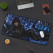 Motoko Kusanagi Mouse Pad, Ghost in the Shell XXL Gaming Desk Mat picture