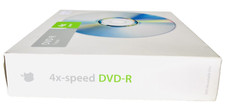4 Vintage Apple 4x DVD-R Discs Rare Blank Media 2000s Mac Macintosh Movies CDs picture