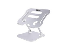 StarTech Adjustable Height Laptop Stand for Desk Aluminum ADJLAPTOPRISER picture