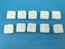 Lot of 10 Genuine OEM Apple 12W Single USB Wall Chargers Power Adapters A1401 picture